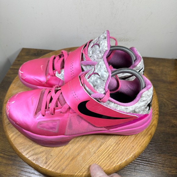 Nike Zoom KD 4 Aunt Pearl Pink Basketball Shoes HF9098-600 Mens Size 10 main image 6
